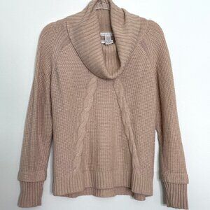 Design History Cowl Neck Sweater Cashmere Angora